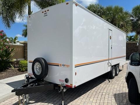 High-end portable restroom trailer rentals in Montclair, New Jersey