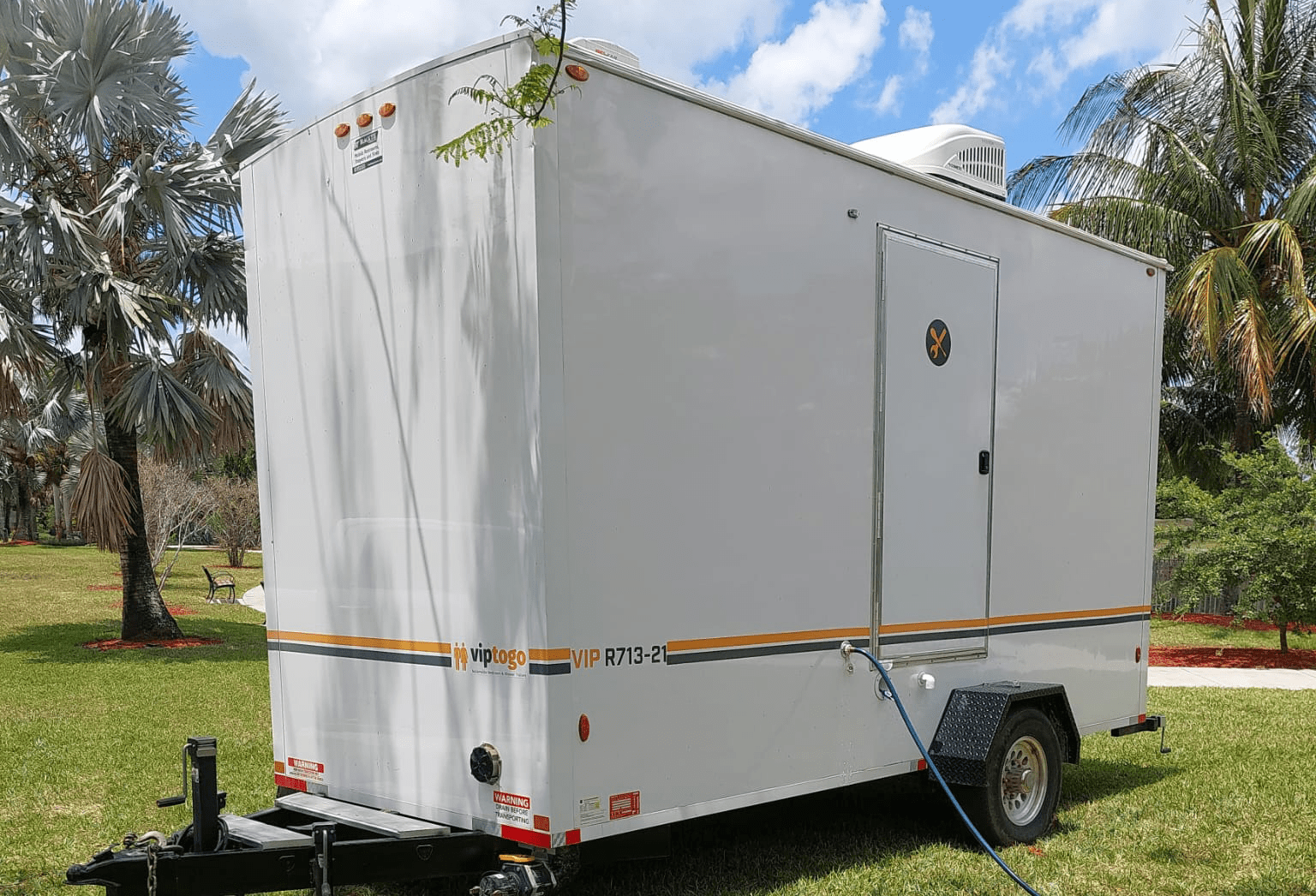 event restroom trailer rental for Naples, Florida