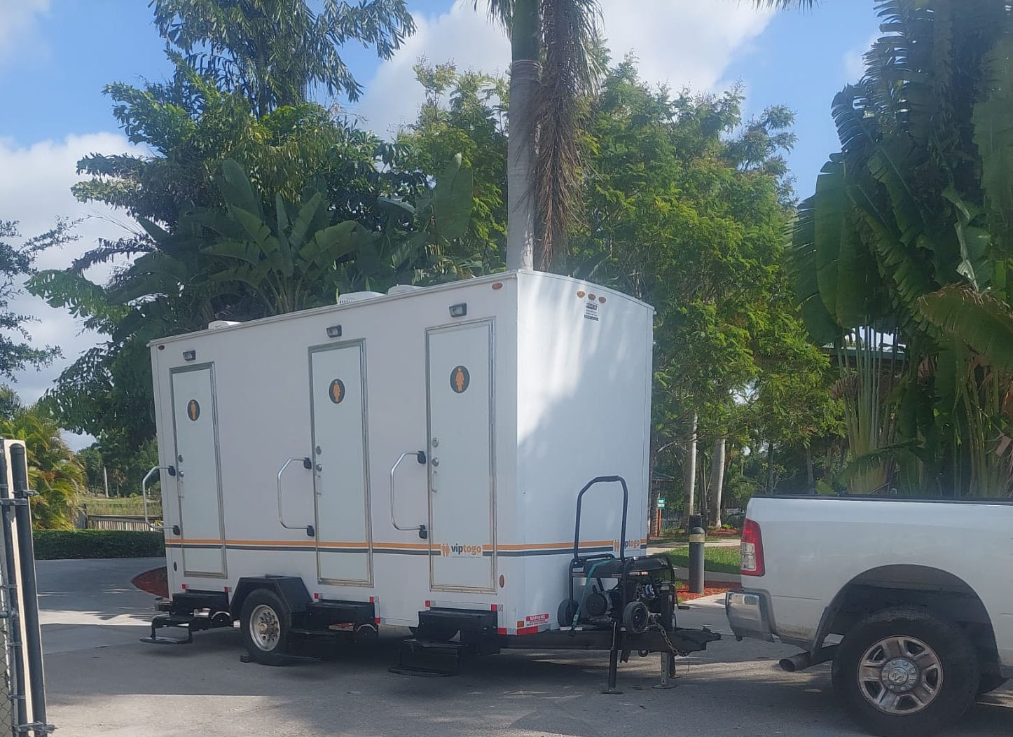 Boise luxury portable restroom trailer