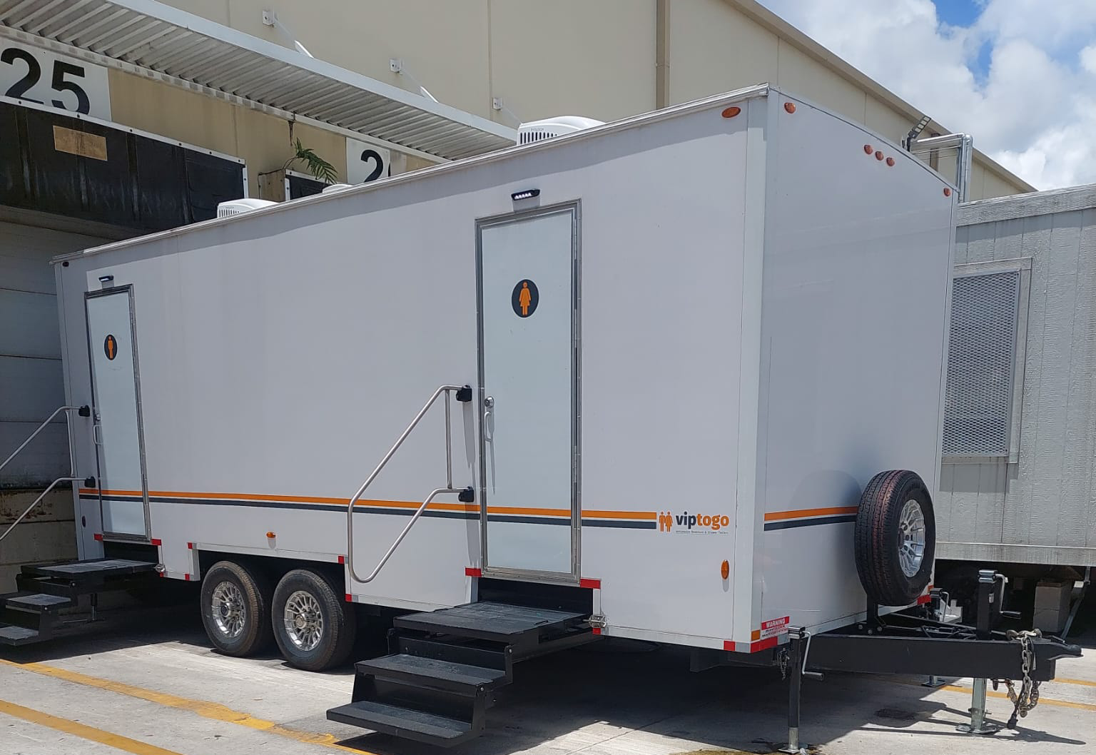 VIP to Go restroom trailers rental in Arkansas event