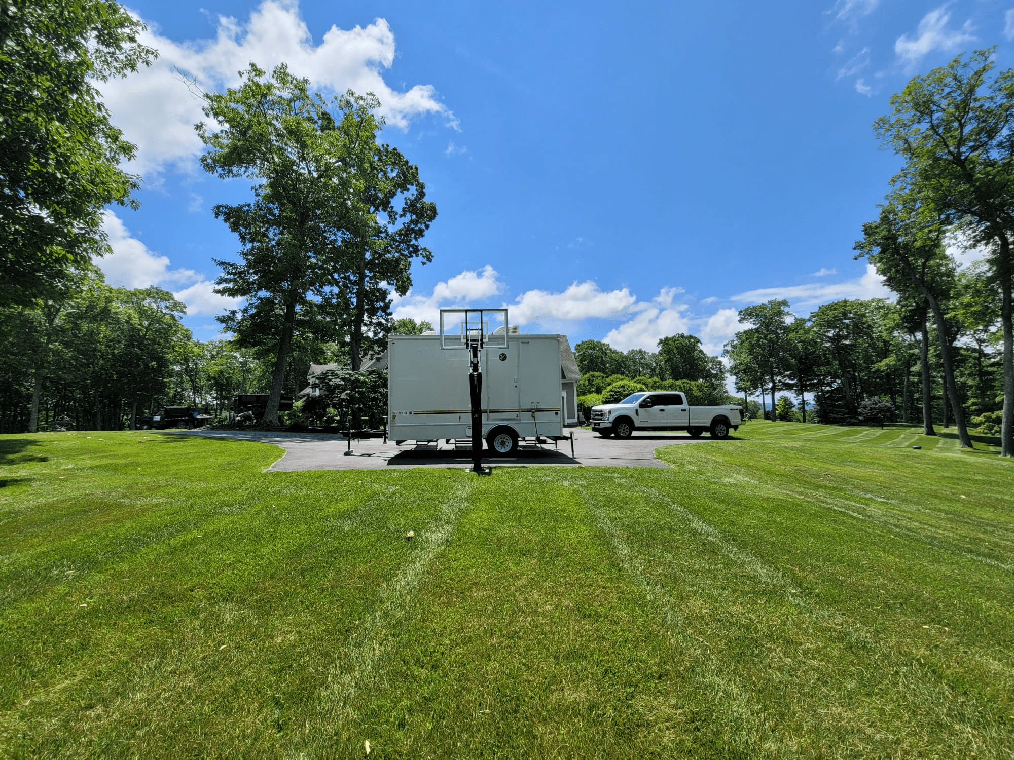 portable restrooms for rent with modern amenities from VIP To Go