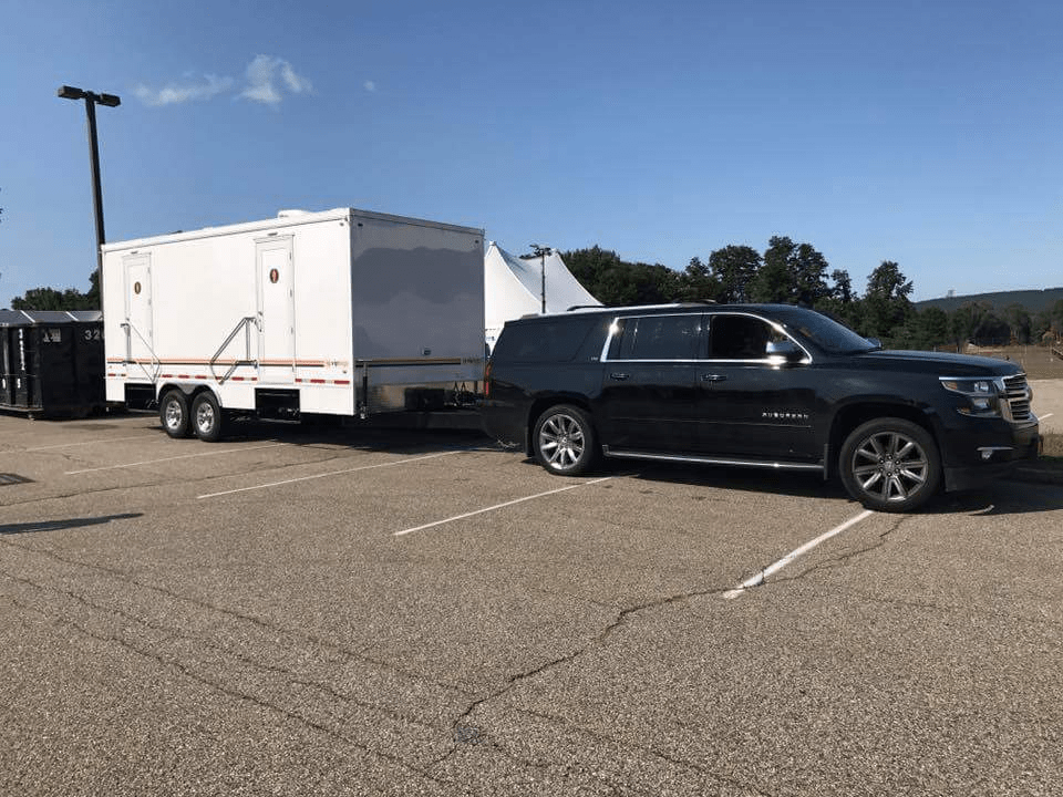 VIP To Go’s portable restrooms for highway projects