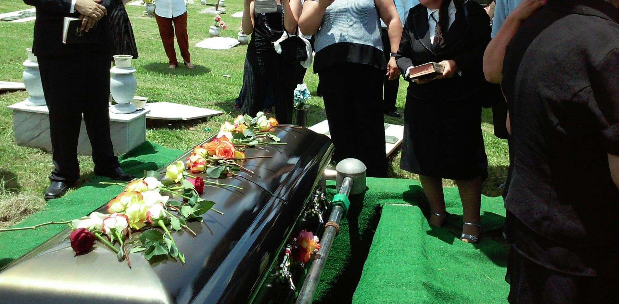 Visitors during funeral processions restroom trailers for national cemeteries