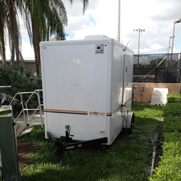 cemetery restroom trailer from VIP To Go