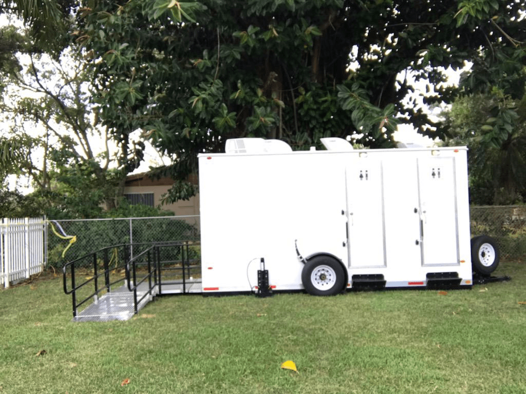 accessible restroom trailers for housing projects