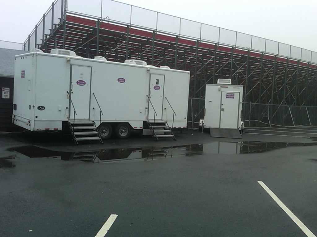 VIP To Go handles all cold weather restroom trailer problems